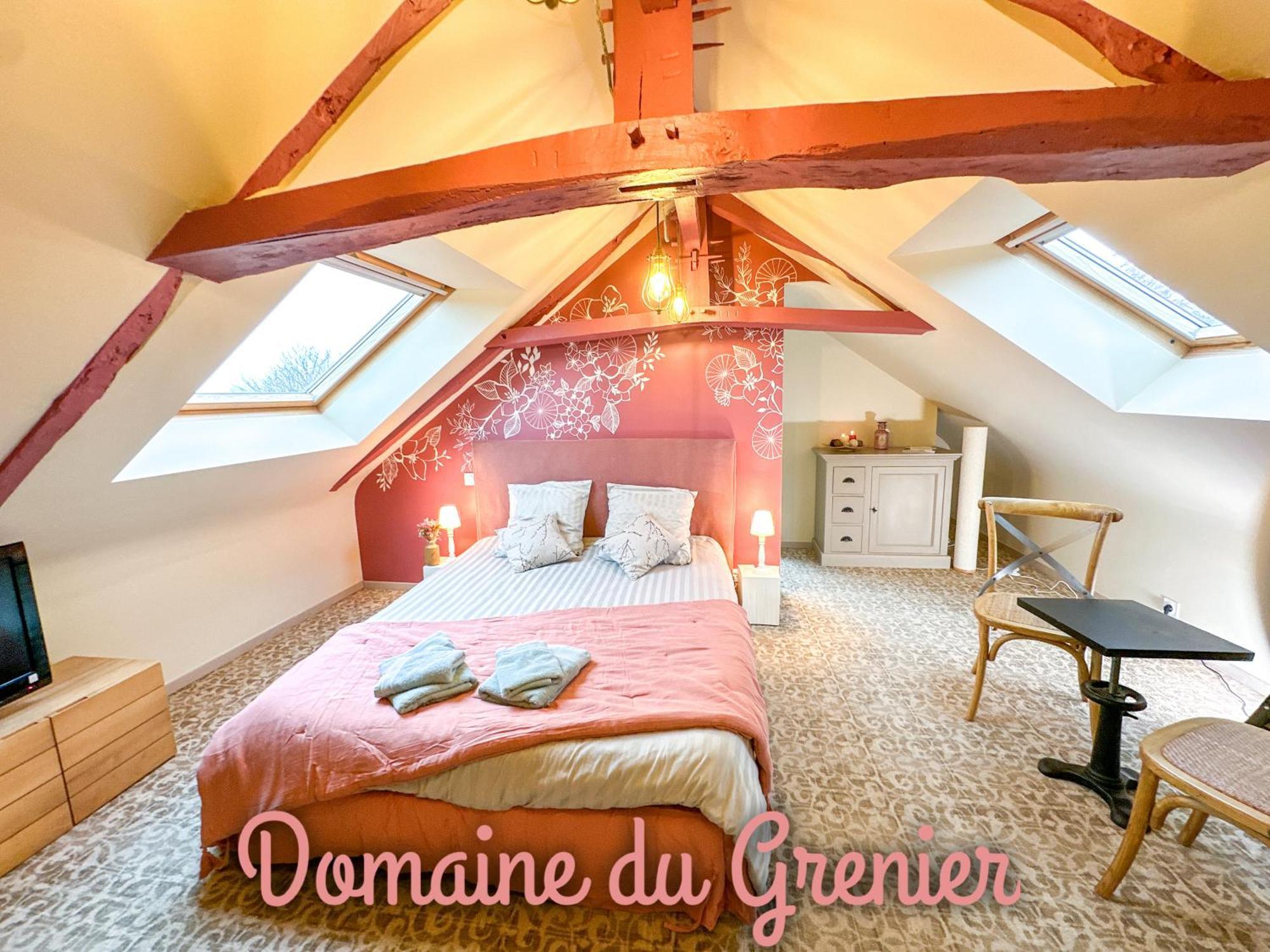 Bed and Breakfast Domaine Du Grenier Yffiniac Esterno foto